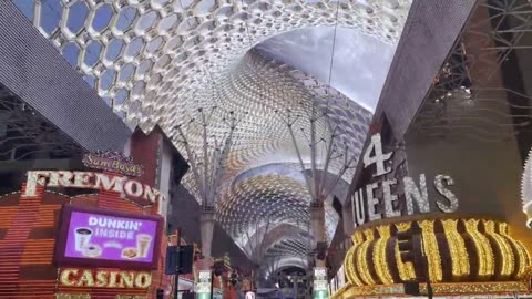 Epic Encounters Mesmerizing Street Performer Takes Over Fremont Street!