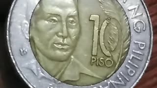 APOLINARIO MABINI 10 PISO COMMEMORATIVE COIN 1864 TO 2014