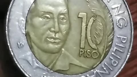 APOLINARIO MABINI 10 PISO COMMEMORATIVE COIN 1864 TO 2014