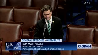 Gaetz opposed the Donald CR