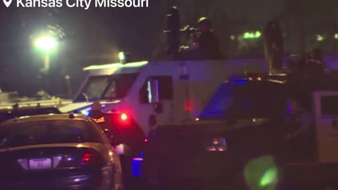 Multiple police officers were shot by an active shooter at Kansas City, Missouri