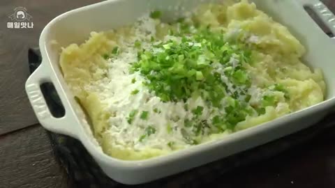 Garlic Potato Ring, Potato Snacks, Fried Potato