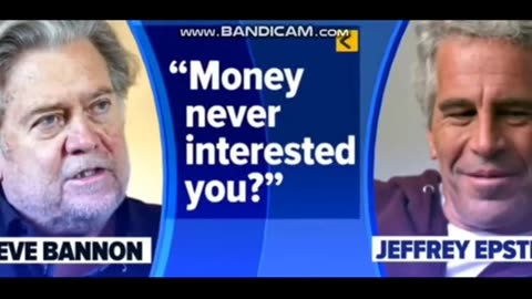 CONVICTED CRIMINAL STEVE BANNON INTERVIEW WITH PEDOPHILE AND CHILD TRAFFICKER EPSTEIN