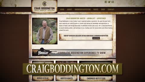 What is a Craig Boddington Endorsed Outfitter?