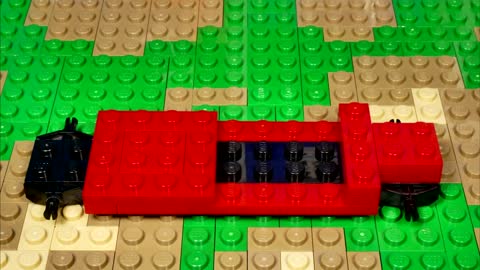 LEGO Neighbor's Car MOC / Step by step Tutorial / Hello Neighbor Game