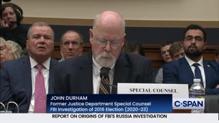 C-SPAN - Former Special Counsel John Durham Opening Statement