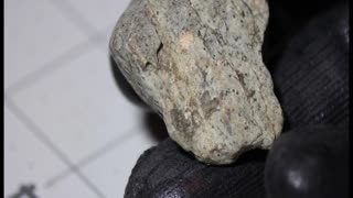 Rock from river