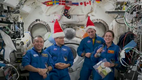 Happy Holidays from the International Space Station!