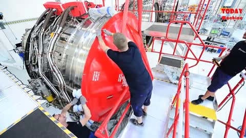 Incredible Airbus building & assembling process. Amazing airplane propeller manufacturing.