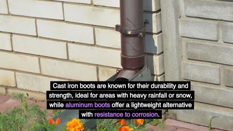 What is a Downspout Boot?