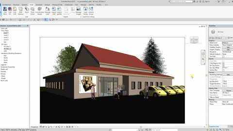 AUTODESK REVIT TIPS AND TRICKS: ENHANCE SCENE WITH NON-BUILDING COMPONENTS AND DECALS