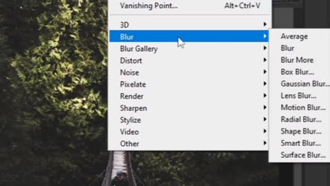 Blurry Glass Effect in Photoshop