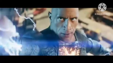 Black Adam action scenes Hollywood movies