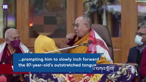 Dalai Lama Forces Boy to Suck His Tongue