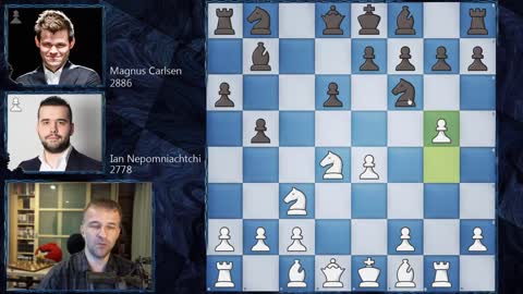 Najdorf Sicilian | Nepomniachtchi vs Carlsen | Chess24 Legends of Chess 2020