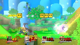 Super Smash Bros 4 Wii U Battle731