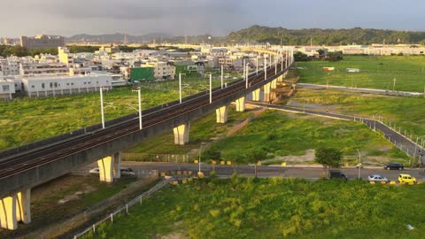 High-Speed Rail Lookout 🇹🇼 (2021-07) {aerial}