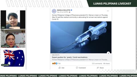 Expert pushes for 'yearly' Covid vaccinations | Lunas Pilipinas - 06012024