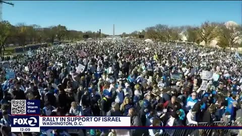 Thousands march for Israel in Washington, D.C.