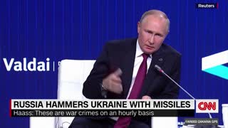 Historian identifies important Putin answer at conference