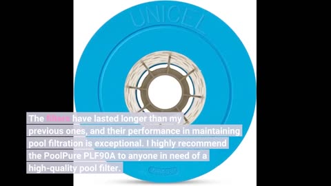 Read Ratings: POOLPURE PLF90A Pool Filter Replaces Hayward C900, CX900RE, Pleatco PA90, Unicel...