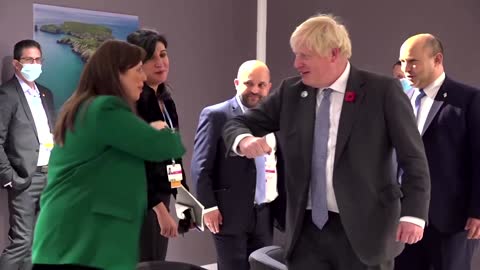 Johnson sorry about COP26 wheelchair access 'confusion'