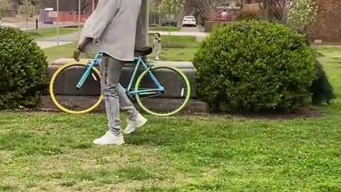 BIKE THIEF CAUGHT IN THE ACT 😳 #shorts #pranks #instantkarma