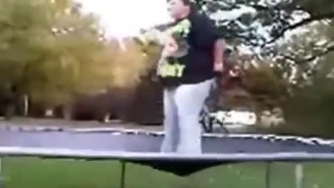 Trampoline don't like it