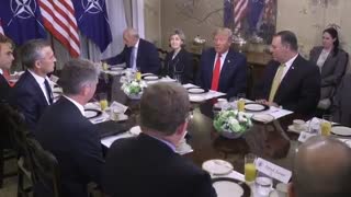 Trump smacks down deadbeat NATO members who aren't paying their share