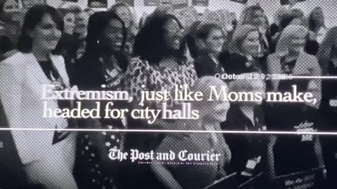 Charleston Democrat attack on Williams Cogswell and Moms for Liberty