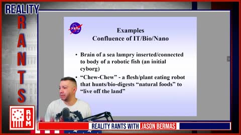 NASA Curtain Lifted: Future Strategic Warfare, Cyborg Fish & Guaranteed Basic Income - Jason Bermas