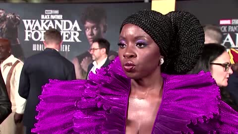 'Wakanda Forever' stars honor Chadwick Boseman