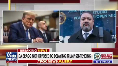 DA Bragg is not opposed to delaying President Trump's sentencing