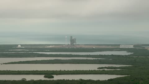 Liftoff in UHD of SpaceX Falcon 9 on CRS-10 Mission