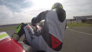 auto club speedway session 1 gyro cam Ducati 1199 panigale tri-color 2/28/16
