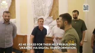 Zelensky Using Hologram Technology