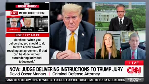 'CRAZY': CNN Expert SLAMS Judge Merchan's Handling Of Critical Jury Instructions