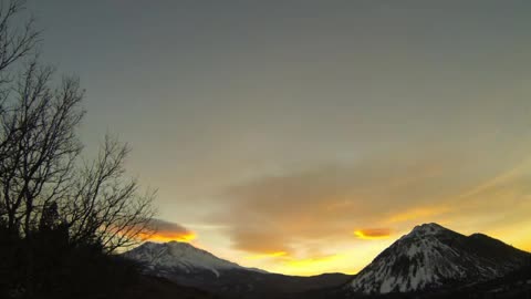 Mt. Shasta Sunrise Time Lapse