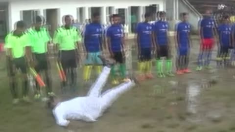 Funny Football Free Kick Before Starting The Match//Funny Video//