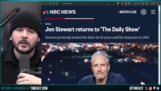 Jon Stewart RETURNS To The Daily Show, But Stewart GOT WOKE And WENT BROKE, Desperate Play WILL FAIL