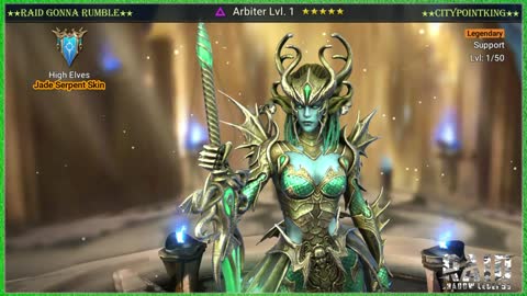 Raid Shadow Legends - Arbiter - Jade Serpent Skin