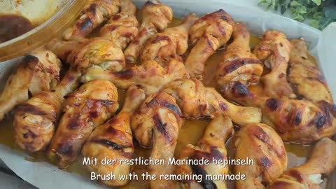I don't fry chicken drumsticks anymore! Families in Spain cook them this way every day
