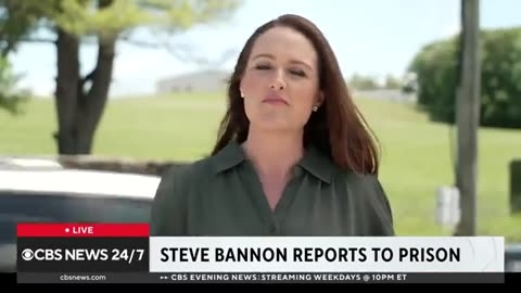 Steve Bannon reports to prison CBS News