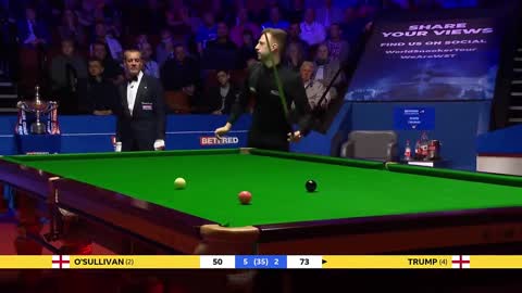 Referee Warns Ronnie O'Sullivan in the Final _ 2022 World Snooker Championship Final