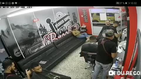 Robo en un barbería en Cartagena
