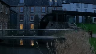 Water mill .Buckfast Abbey. UK. 21st March 2023