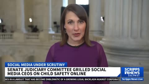 Senate Judiciary Committee grills social media CEOs on child safety