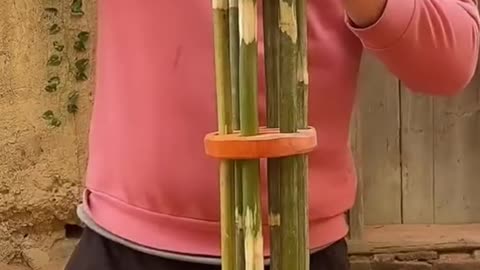 How To Make Machine Gun From Bamboo