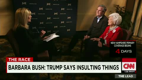 Barbara Bush: "I'm sick of" Donald Trump