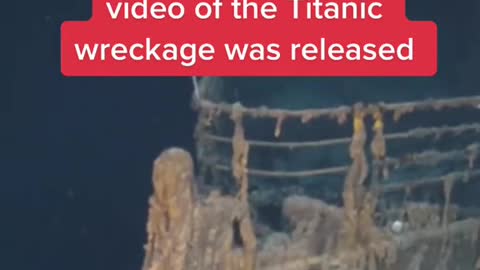 A new, high-resolution video of the Titanic wreckage was released